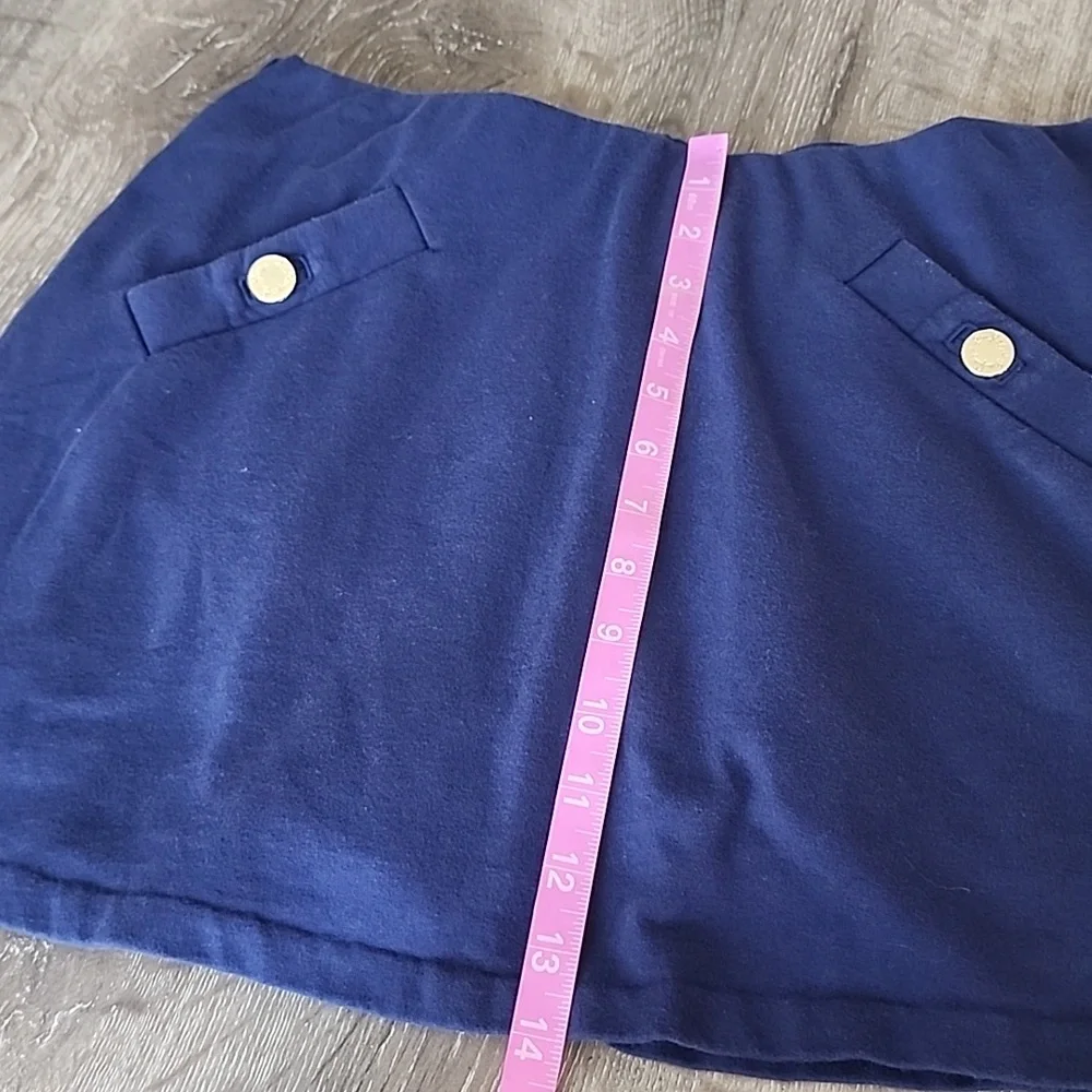 Lilly Pulitzer Navy Blue Skort